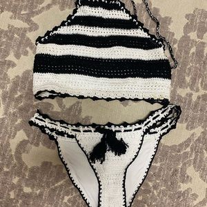 PILYQ Barcelona halter top bikini